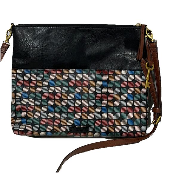 Shoulder Bags Multi Color Purse Fossil Fiona Crossbody Bag Handbag